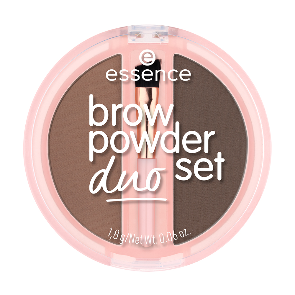 Пудра для брів Essence Brow Powder Duo Set 02 Medium, 1.8 г